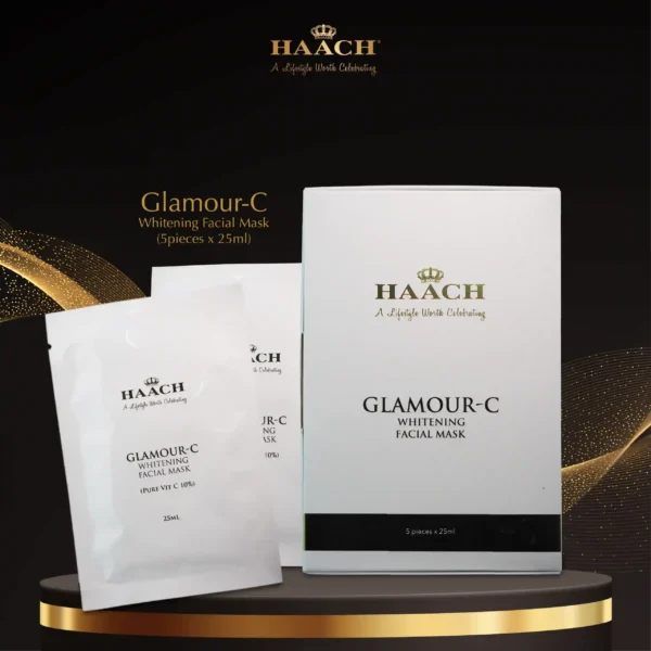 Glamour-C Whitening Facial Mask (Pure Vit C 10%)